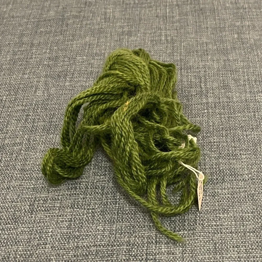 Green Needlepoint Thread Yarn